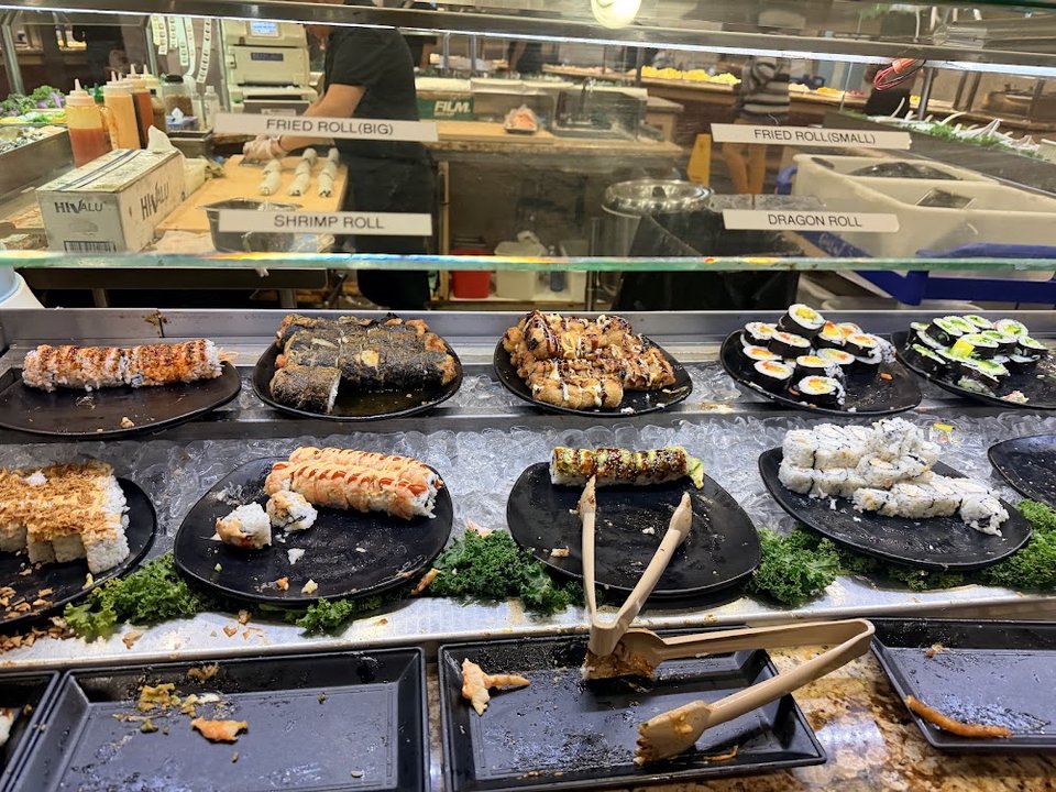 Assorted Sushi and Rolls